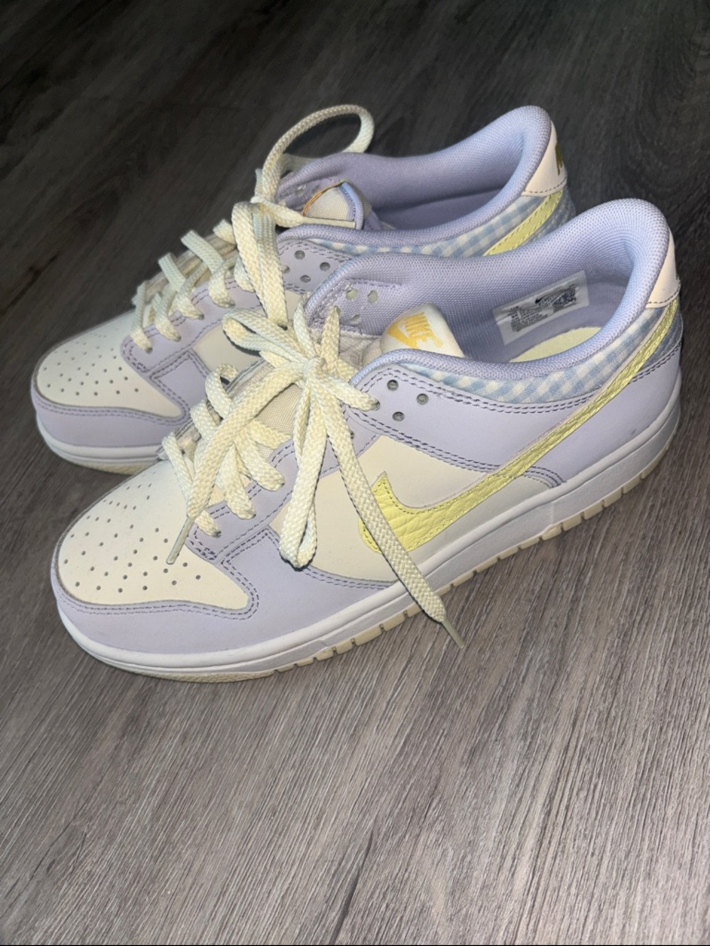 Nike Dunk Low Easter Lavender, Cream & Pale Yellow